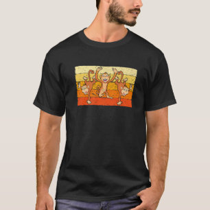 Niedlicher Tanz Affe Erwachsener Wildtier 1 T-Shirt