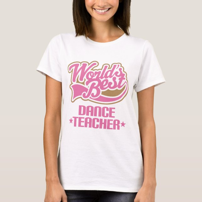 Niedlicher Tanz-Lehrer T-Shirt (Vorderseite)