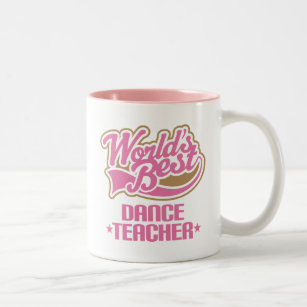 Niedlicher Tanz-Lehrer Zweifarbige Tasse