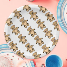 Niedlicher Teddy Bär Kinder Geburtstag