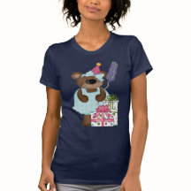 Niedlicher Teddy-Bärn-Geburtstags-T - Shirt