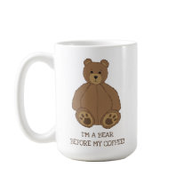 Niedlicher Teddy Bear Coffee Tasse
