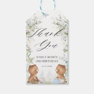 Niedlicher Teddy Bears Tee für 2. Geburtstag Part Geschenkanhänger