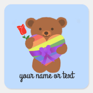 Niedlicher Teddybär #2-2 Stickers