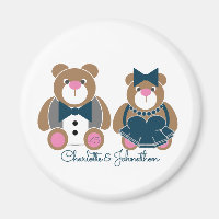 Niedlicher Teddybär 45. Saphirhochzeit