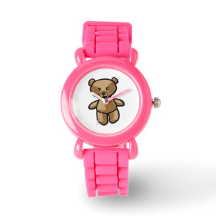 niedlicher Teddybär Armbanduhr