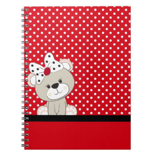 niedlicher Teddybär Notizblock