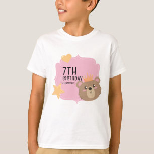 Niedlicher Teddybärenanzug Kids Custom Beary Birth T-Shirt