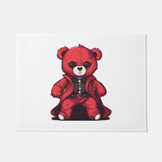 Niedlicher Teddyboy Fußmatte (Vorderseite)