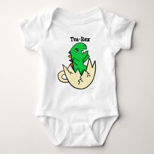 Niedlicher Tee-Rex Baby Strampler