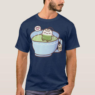 Niedlicher Teebeutel im Teacup Entspannen T-Shirt