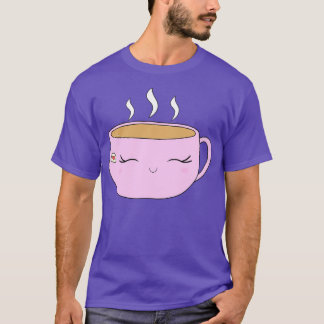 Niedlicher Teecup Rosa T-Shirt