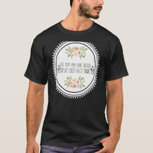 Niedlicher Tenured Professor Women Tenure Teacher T-Shirt