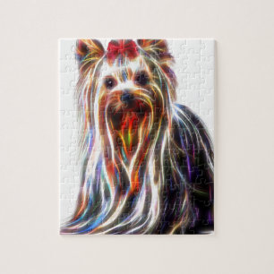 Niedlicher Terrier Yorkshires Yorkie Puzzle