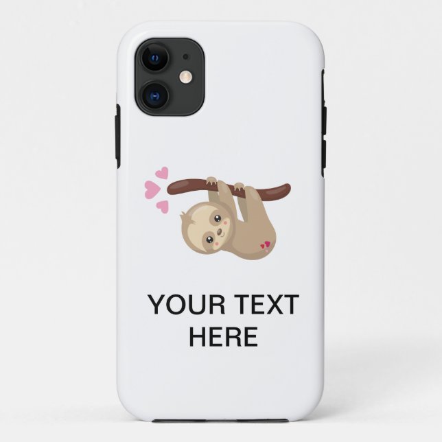 Niedlicher Text Case-Mate iPhone Hülle (Rückseite)