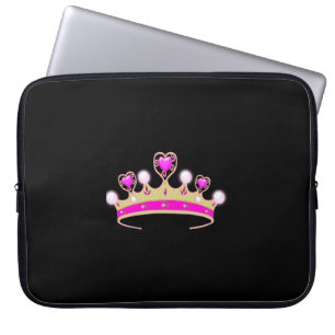 Niedlicher Tiara scherzt Neopren-Laptop-Hülse 15 Laptopschutzhülle