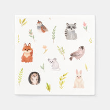 Niedlicher Tiere Aquarellfarbe