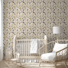 Niedlicher Tiere tanzen Beige Creme Kinderzimmer Tapete