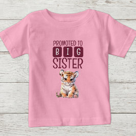 Niedlicher Tiger Baby T-shirt