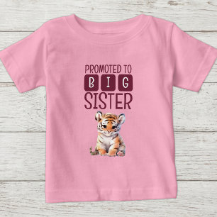 Niedlicher Tiger Baby T-shirt
