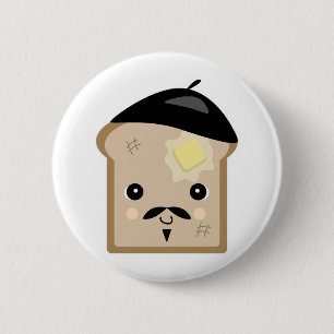 niedlicher Toast Button