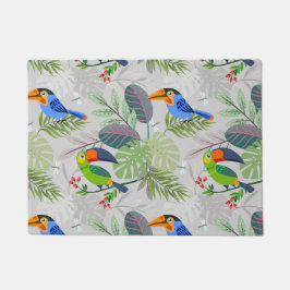 Niedlicher Toucan bird, Everybirdy Pattern, Wasser Fußmatte