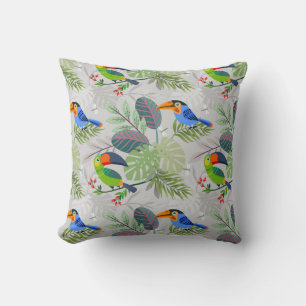 Niedlicher Toucan bird, Everybirdy Pattern, Wasser Kissen