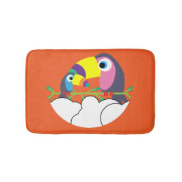 Niedlicher Toukan | LIEBE | Funny Birds Tasse Serv Badematte