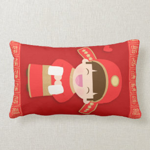 Niedlicher traditioneller lendenkissen