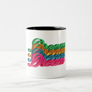 Niedlicher Traum Zweifarbige Tasse