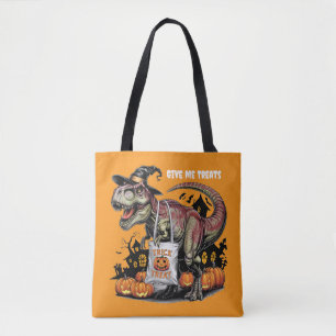 niedlicher Trex mit personalisiert weißen Hexen