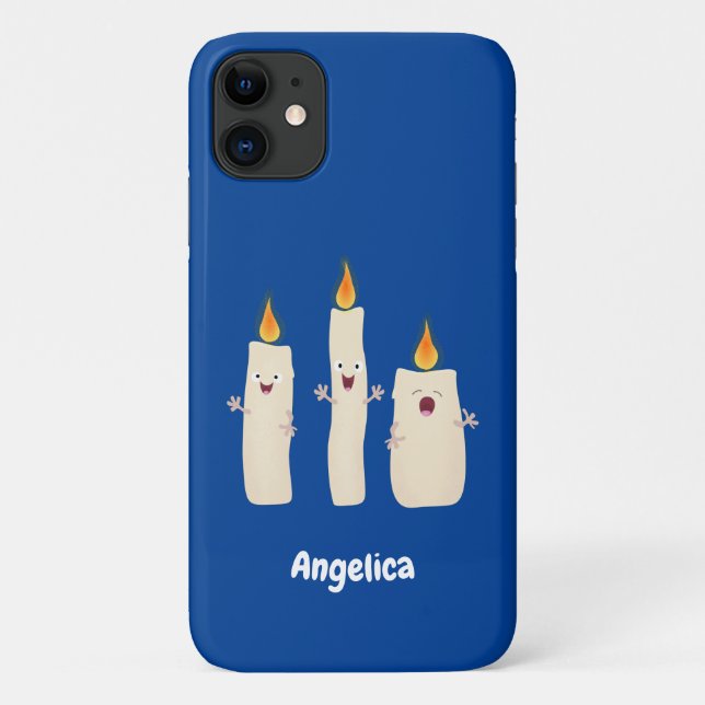 Niedlicher Trio-Cartoon Case-Mate iPhone Hülle (Rückseite)