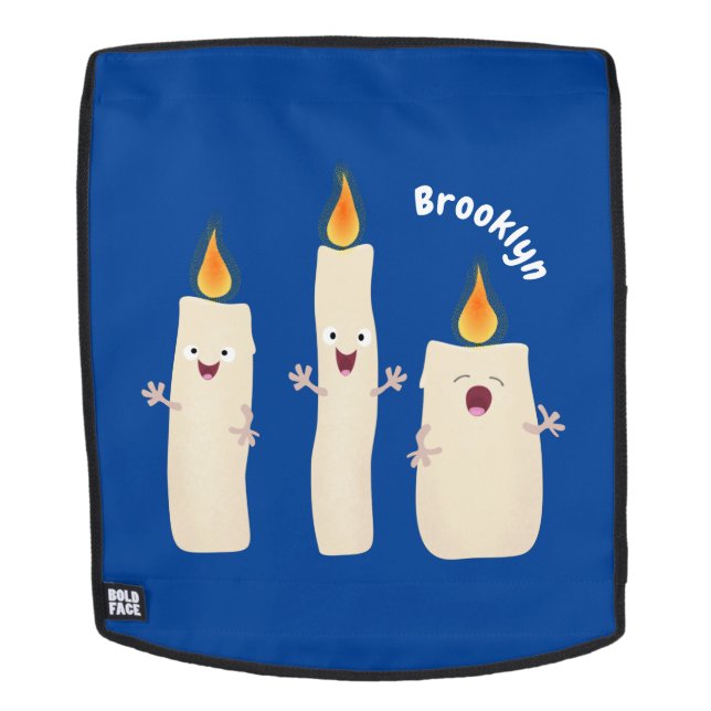 Niedlicher Trio-Cartoon Rucksack (Abnehmbare Front)