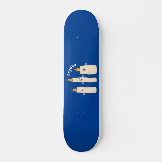 Niedlicher Trio-Cartoon Skateboard (Vorne)
