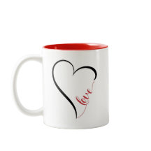 Niedlicher und einfacher Valentinstag