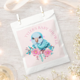 Niedlicher und erlesener Blauer Babypapagei Geschenktütchen