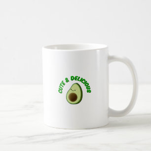 Niedlicher und köstlicher Avocado Tasse