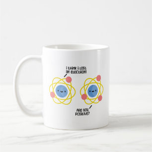 Niedlicher und lustiger Atom Science Joke Pub Kaffeetasse
