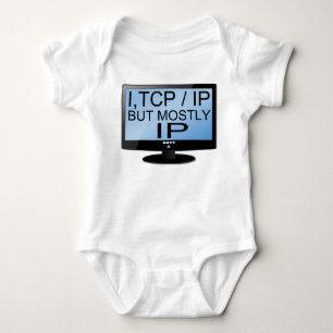 Niedlicher und lustiger Baby Geek Bodysuit Strampler