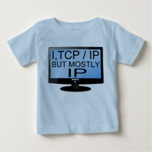Niedlicher und lustiger Baby Geek Säugling T - Shi T-shirt