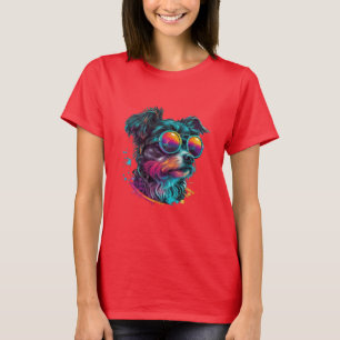 Niedlicher und lustiger Hundebesitzer-T - Shirt