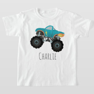 Niedlicher und moderner Blue Truck T-Shirt