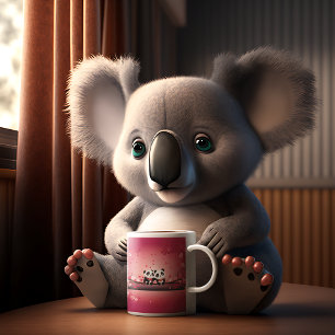 Niedlicher und sonniger Valentinstag für Kinder 7  Kaffeetasse