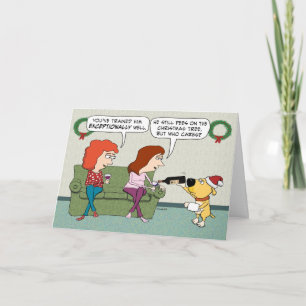 Niedlicher und sonniger Wein Weihnachten