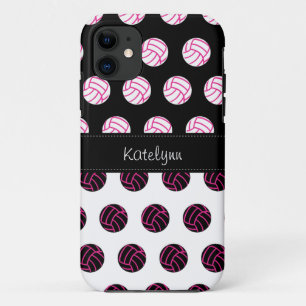 Niedlicher und Trendy Polka-Punkt-Volleyball Case-Mate iPhone Hülle