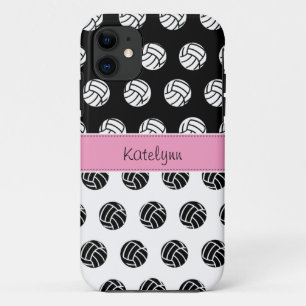 Niedlicher und Trendy Polka-Punkt-Volleyball Case-Mate iPhone Hülle