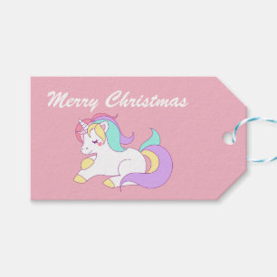 Niedlicher Unicorn. Geschenkanhänger