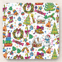 Niedlicher Untersetzer Schöne Weihnachtsklammer Ku