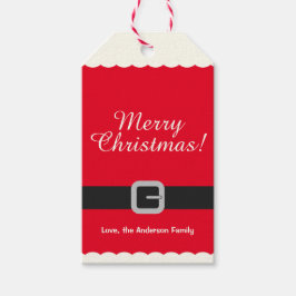 Niedlicher Urlaub Weihnachten Geschenkanhänger