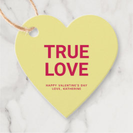 Niedlicher Valentinstag-Brauch Geschenkanhänger